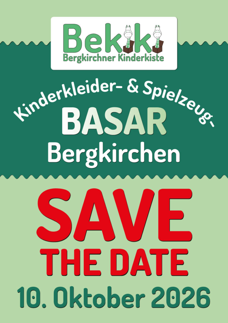 Save The Date – 10. Oktober 2026