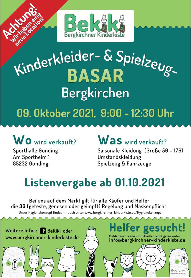 Herbstmarkt 2021 – findet statt!